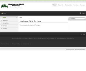 northwestfieldservices.biz: Northwest Field Services
Joomla! - the dynamic portal engine and content management system