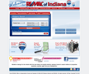 sdoll.com: Indiana Real Estate | RE/MAX of Indiana
RE/MAX of Indiana, with over 74,000 properties for sale. View property details, photo galleries, and virtual home tours. Save your searches and favorite properties on your private web site 'My Home Finder.'