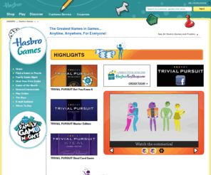 trivpursuit.info: Hasbro Games - Trivial Pursuit
Hasbro Games - Trivial Pursuit