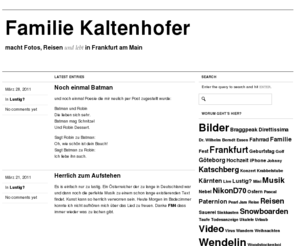 kaltenhofer.net: Familie Kaltenhofer
