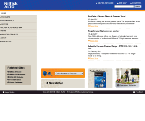 nilfisk-alto.com: Nilfisk-ALTO - Pressure washers, Vacuum cleaners, Scrubber dryers, Sweepers, Carpet extractors, Steam cleaners - Nilfisk-ALTO
Why compromise
