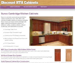 discount-rta-cabinets.com: Discount RTA Cabinets | Home
Sunco Kitchen Cabinets