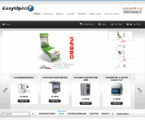 easyoft.com: Benvenuto su Easyoph - web e e-commerce
EasyOpht - strumenti oftalmici usati, strumenti medicali usati, monouso, oftalmologia, easyton ,easytest, easychart, applanation tonometry, applanation prism