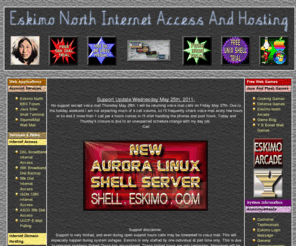 eskimo.com: Internet Service Provider Broadband DSL Dial Access Hosting
Linux Friendly Internet Service Provider 
for your Broadband Access and Hosting Needs. Toll Free tech support with 
real HUMANS available to help you!