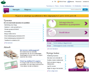 skattedirektoratet.com: Skatteetaten - Skatt, avgift og folkeregister
skatteetaten.no