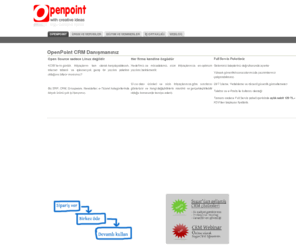 aciknokta.com: OpenPoint | with Creative Ideas , SugarCRM, Magento, Drupal, Talend ETL, Seminer, Eğitim, Proje Yönetimi, Geliştirme
Magento ile e-ticaret, online shopping Almanya pazarına yönelik, Altyapı desteği, lojistik hizmeti, Sugarcrm, Drupal, ETL Talend eğitim seminerleri online ya da müşteriye özel