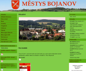 bojanov.cz: Městys Bojanov
Bojanov
Městys Bojanov
Obec Bojanov
Kovářov
Holín
Hůrka
Horní Bezděkov
Petrkov
Hořelec