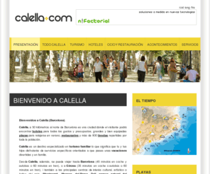 calella.com: Calella de la costa, Barcelona, Hoteles, restaurantes, ocio, turismo familiar.
Reservas hoteleras en Calella, Barcelona, España