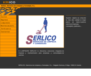 serlico.com: SERLICO, Servicios de Limpieza y Conserjes, S.L.
Serlico, servicios de limpieza y conserjes, s.l.