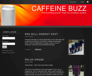 caffeine-blog.com: Caffeine Buzz
A blog devoted to reviewing all things caffeine.