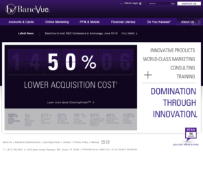 jronlinebanking.com: BancVue | Domination Through Innovation
With innovative products, world-class marketing, consulting, and training, BancVue offers community financial institutions Domination Through Innovation.