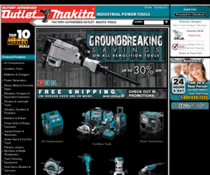 makitafactoryoutlet.com: Factory Authorized Outlet Makita - Makita Tools & Accessories.
FactoryAuthorizedOutlet.com offers a huge selection of new Makita power tools at low discount prices!