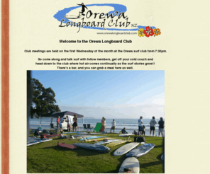 orewalongboardclub.com: Orewa Longboard Club
The longboard club for those that just love to feel the glide. 