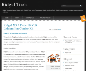 ridgidtoolsshop.com: Ridgid Tools
Ridgid Tools is all about Ridgid tools, Ridgid Power tools, Ridgid parts, Ridgid Cordless Tools, Ridgid battery reviews warranty customer service and more