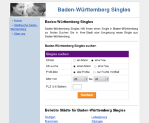 baden-wuerttemberg-singles.com: Baden-Württemberg Singles, Baden-Württemberg Dating, Baden-Württemberg Flirt, Baden-Württemberg Partnersuche
