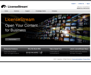 curbstream.net: LicenseStream - Open Your Content For Business
LicenseStream delivers a smart, powerful, easy-to-use set of Web services that allows a buyer to license content quickly and a seller to syndicate content safely. Open your content for business.