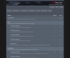 dubfoto.com: DUBfoto.com - Home
Private Volkswagen and Audi Image and Media Hosting.