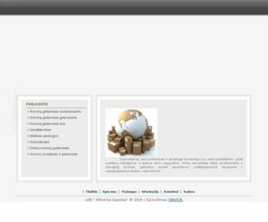 mlog.lt: Titulinis | UAB "Mitransa logistika"
