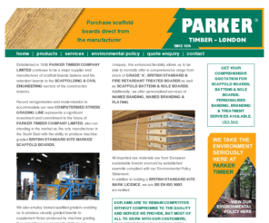 parkertimber.co.uk: Parker Timber Scaffolding London
Parker Timber Banded, Branded and Fire Retardant Scaffold Boards, Sole Boards, Battens and System Scaffolding