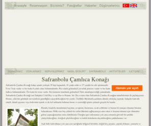 safranbolucamlica.com: Safranbolu Çamlıca Konağı  » Anasayfa
