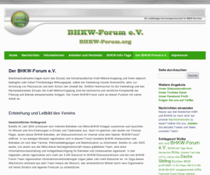blockheizkraftwerk-forum.org: Der Verein | BHKW-Forum.info
Das herstellerunabhängige BHKW und KWK Informationsportal
