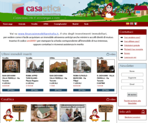 consim2002.it: CasaEtica, Consulenza Immobiliare | Immobili in vendita e affitto a Roma 
CasaEtica agenzia immobiliare etica a Roma, trova all'interno del sito l'immobile in vendita o in affitto che stai cercando.