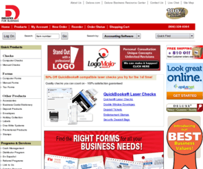 deluxeforms.com: Deluxe Business Checks & Solutions - Online business checks and business forms.
Also computer checks, Quicken checks, Quicken forms, manual forms, software
compatible forms, software compatible checks, checks.
 - Online business checks and business forms. Deluxe Business Checks & Business Solutions also provides computer checks, quicken checks, quicken forms, manual forms, software compatible forms, software compatible checks.