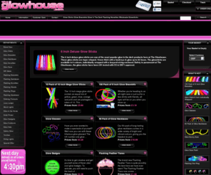 glowhouse.com: GLOW STICKS GLOW BRACELETS GLOW IN THE DARK FLASHING NOVELTIES UK WHOLESALE GLOWSTICKS
GLOW STICKS GLOWSTICKS UK WHOLESALE FLASHING GLOW NOVELTIES GLOW STICKS BRACELETS GLOW NECKLACES MEGA GLOWSTICKS GLOW IN THE DARK UK