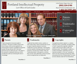 pdxcopyrightlaw.com: Intellectual Property | Protecting Intellectual Property | Intellectual Property Law
If you're thinking about protecting intellectual property call our Portland, Oregon location at (503) 224-2180 or 1-800-GO-PIPLAW. We're here to help. We specialize in intellectual property law which includes, but is not limited to, patent, trademark, copyright, and trade secret law. We have considerable experience protecting your creative concepts, in the U.S. and in foreign countries.