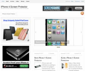 iphonescreenprotectorblog.com: iPhone 4 Screen Protector | Reviews iPhone Screen Protectors, Covers and Guards
iPhone Screen Protector Blog reviews iPhone 4 screen protectors, covers and guards