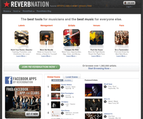 jupiterfilms.com: ReverbNation
The best tools for musicians and the best music for everyone else.