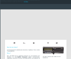 tachoschule.de: Tachoschule fÃ¼r digitale Tachografen, Fahrerkarte
ein Schulungsportal fÃ¼r selbstfahrende Unternehmer, Speditionen, Fahrer und das Transportgewerbe