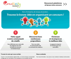 trouver-un-nom.com: Trouver un nom - Des idées de nom pour votre domaine, société, entreprise, produit, marque
Trouvez facilement le nom de votre domaine, entreprise, société, marque ou produit en organisant un concours auprès d'une communauté de créatifs...