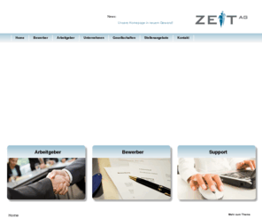 franchise-zeitarbeit.com: Zeit-AG - Home
Herzlich Willkommen bei der Zeit AG Die ZEIT AG ist die gemeinsame Dachgesellschaft inhabergeführter...