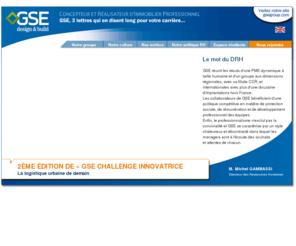 gsejob.com: GSE - Ressources Humaines >  Accueil
Concepteur et réalisateur d'immobilier professionnel