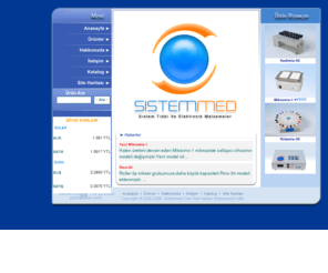 sistemmed.com: Sistem Tıbbi ve Elektronik Malzemeler
Sistem Tibbi Ve Elektronik Malzemeler | Sistemmed.Com