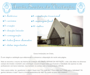 visitacao.org.br: Irmãs Servas da Visitação
