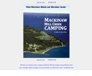 Campmackinaw Com Mackinaw City Rv Resort Camp On Straits Of