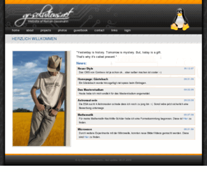 gr-solutions.net: HERZLICH WILLKOMMEN @ gr-solutions.net
private Website of Roman Gassmann