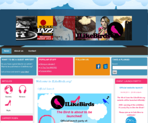 ilikebirds.org: Welcome to the Frontpage
Joomla! - Het dynamische portaal- en Content Management Systeem