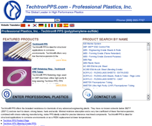 techtronpps.com: Techtron PPS (Techtron-PPS) - Order Online
Techtron PPS (TECHTRON-PPS) Rods, Bar, Plates, Tubes, Rings, Sheets and parts are available from Professional Plastics.  Order online and save.