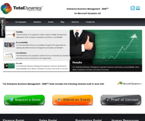 totaldynamicssolutions.com: Total Dynamics Solutions, LLC
Enterprise Business Management from Total Dynamics Solutions, LLC