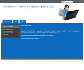 webmaster.olsztyn.pl: Webmaster.Olsztyn.pl - Strony internetowe, grafika, SEO
Webmaster - Strony internetowe, grafika, SEO. Olsztyn