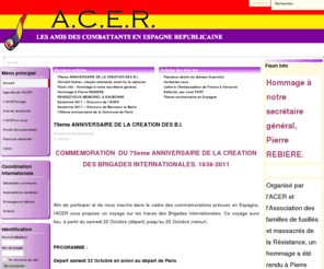 acer-aver.fr: ACER AVER
Acer : L'association des amis des combattants en Espagne républicaine