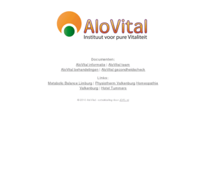 alovital.com: AloVital - Instituut voor pure Vitaliteit
AloVital, instituut voor pure vitaliteit