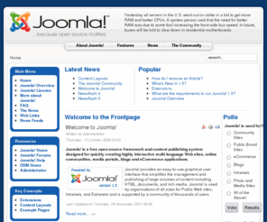 citizencaster.com: Welcome to the Frontpage
Joomla! - the dynamic portal engine and content management system