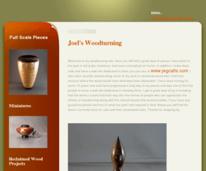 joelswoodturning.com: Welcome To Joels Woodturning
