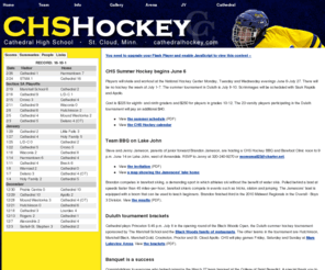 cathedralhockey.com: St. Cloud Cathedral High School Hockey
