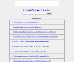 kuperradio.com: Kuper Presents
