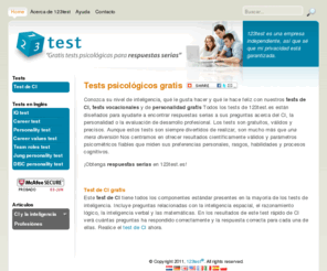 123test.es: IQ test
IQ test